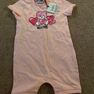Brand new baby girl moscchino outfit 18-24months